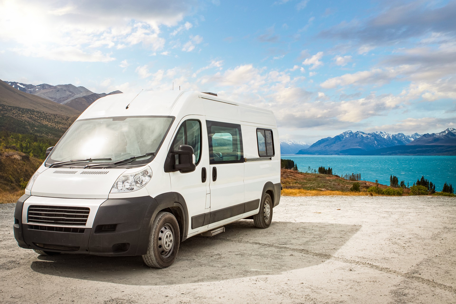 Holiday in a Motorhome Campervan on the South Island of New Zealand